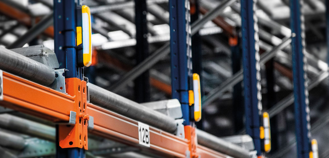 Warehouse Racking Impact Monitoring RackEye™ from ASAFE