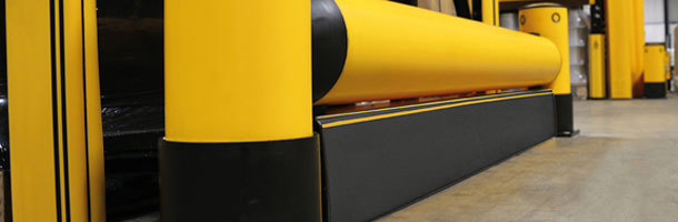 Rack end barriers