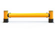 iFlex Rackend single flexible polymer safety Guardrail Yellow Post 