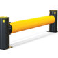 iFlex Single Traffic flexible polymer safety Guardrail side view