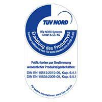 TÜV Nord – independent certification (1)