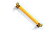 iFlex Rackend single flexible polymer safety Guardrail Yellow Post top view