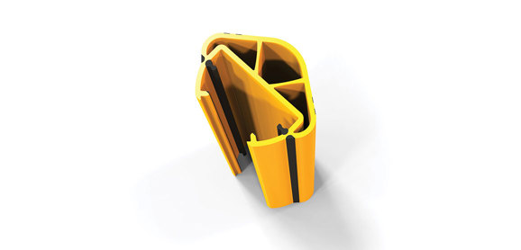 RackGuard™ Rack Leg Protectors | A-SAFE Warehouse Safety