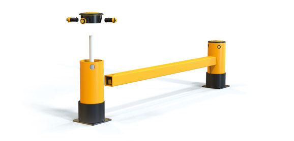 eFlex™ Single RackEnd Barriers for Racking Protection | A-SAFE