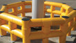 Atlas Polygon double flexible polymer Traffic safety Guardrail at airport