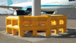Atlas Polygon double flexible polymer Traffic safety Guardrail at airport