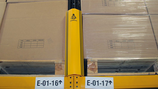 RackGuard™ Rack Leg Protectors | A-SAFE Warehouse Safety