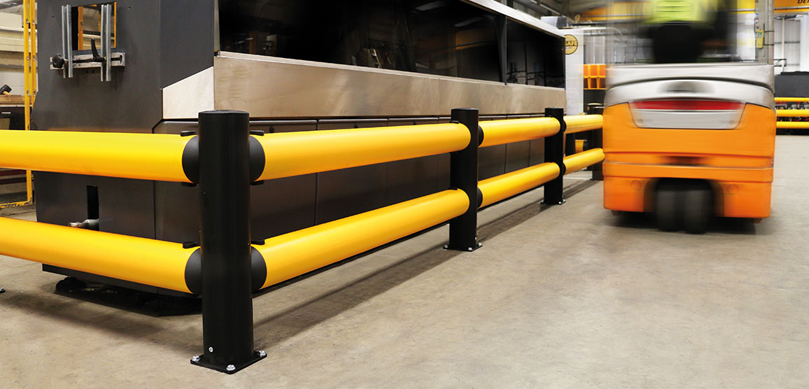 eFlex™ Double Traffic Guardrails ASAFE Safety Solutions