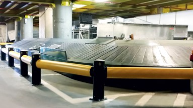 Baggage conveyor protection for Brussels vehicle fleet