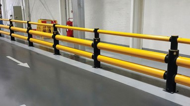 Safely separating pedestrian traffic flow for Nestlé facility 