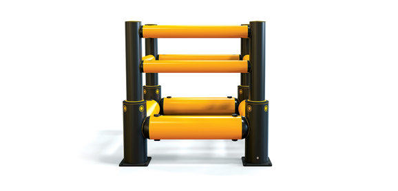 iFlexRail Column Guard+ | A-SAFE Safety Solutions