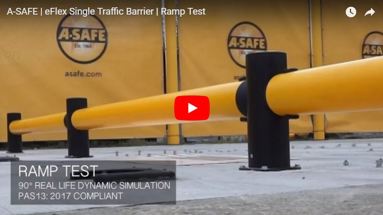 eFlex Single Traffic Guardrail