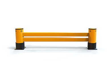 eFlex Double RackEnd Guardrail
