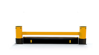 eFlex Single RackEnd Guardrail+Kerb