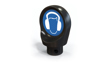 safety sign cap for traffic management, hazards, regulatory information and safety messages side view