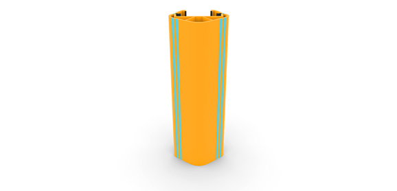 RackGuard™ Rack Leg Protectors for Cold Storage | A-SAFE