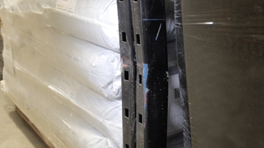 Damage to racks