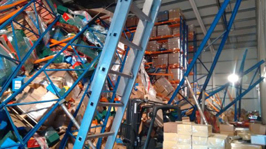 Racking collapse
