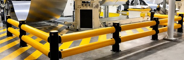 Machine and equipment protection guardrails