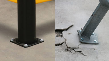 No floor damage