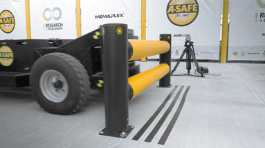 Impact Rated Forklift Guardrails