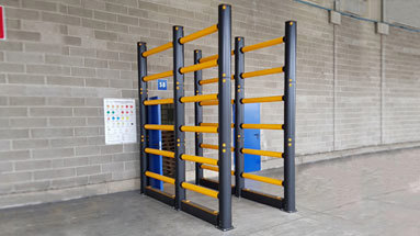 Industrial Polymer Topple Barriers | A-SAFE