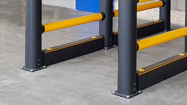 Industrial Polymer Topple Barriers | A-SAFE
