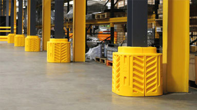 Warehouse column protection