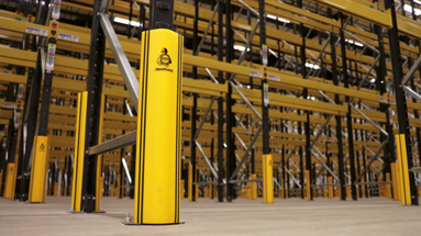  Rack leg protection in warehouse