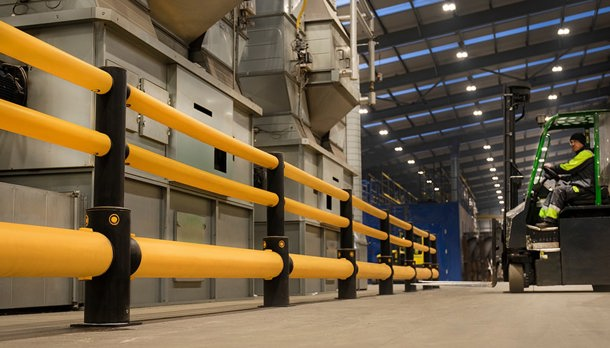 Industrial safety barriers for Manufacturers 