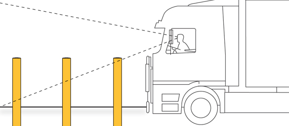 HGV cab close up
