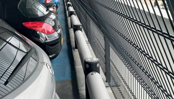 Car park safety guardrails