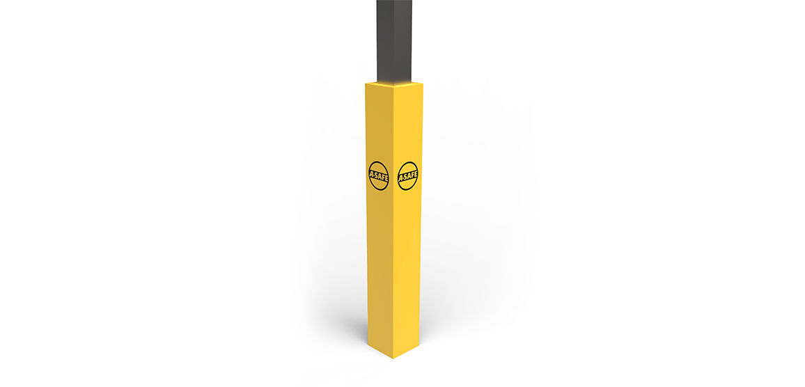 Padded protection for columns & vertical posts | A-SAFE