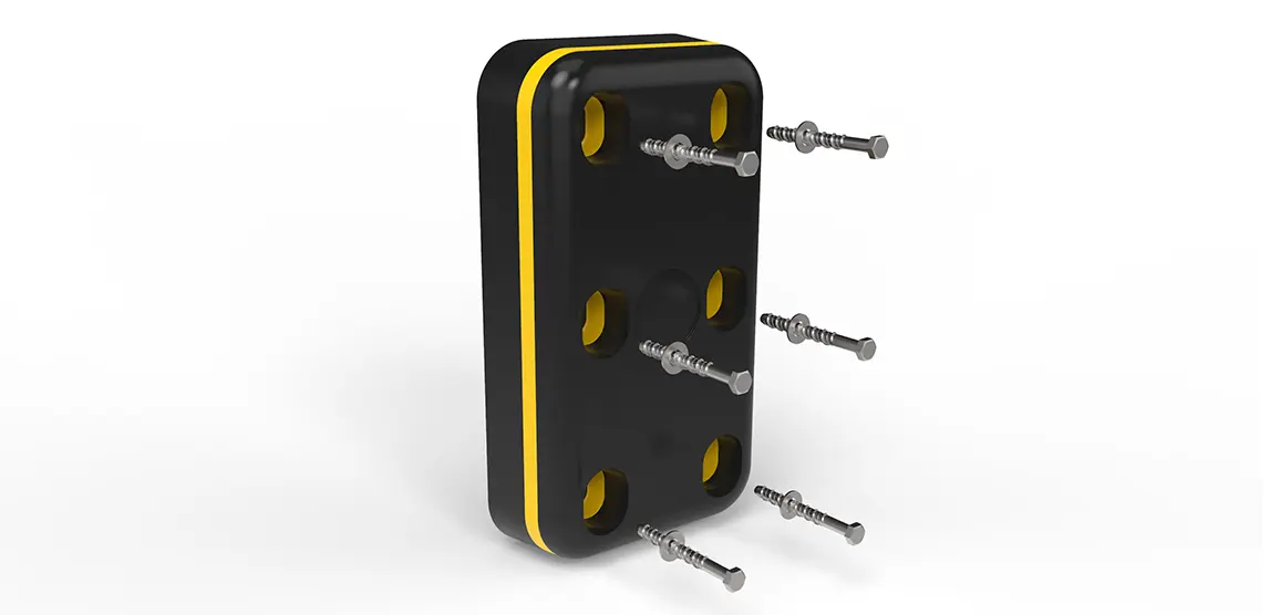 Shock-Absorbing Polymer Dock Buffers | A-SAFE