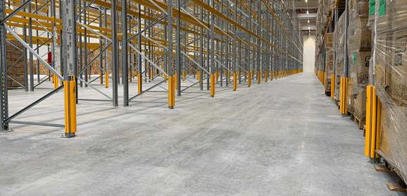 RackGuard™ Rack Leg Protectors | A-SAFE Warehouse Safety